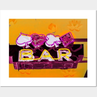 John Margolies Four Aces Bar Remix Posters and Art